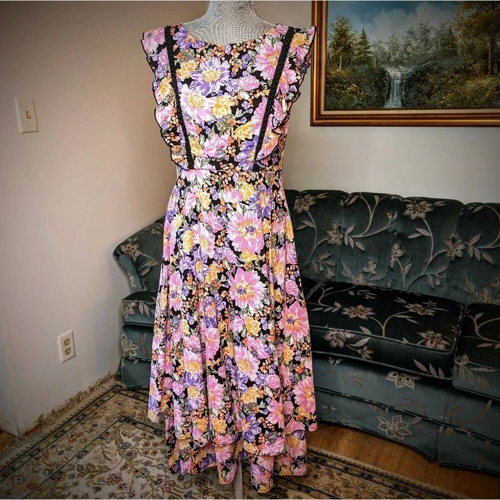 Petal + pup spring 🌼 dress size 10 prairie dress - Picture 1 of 13